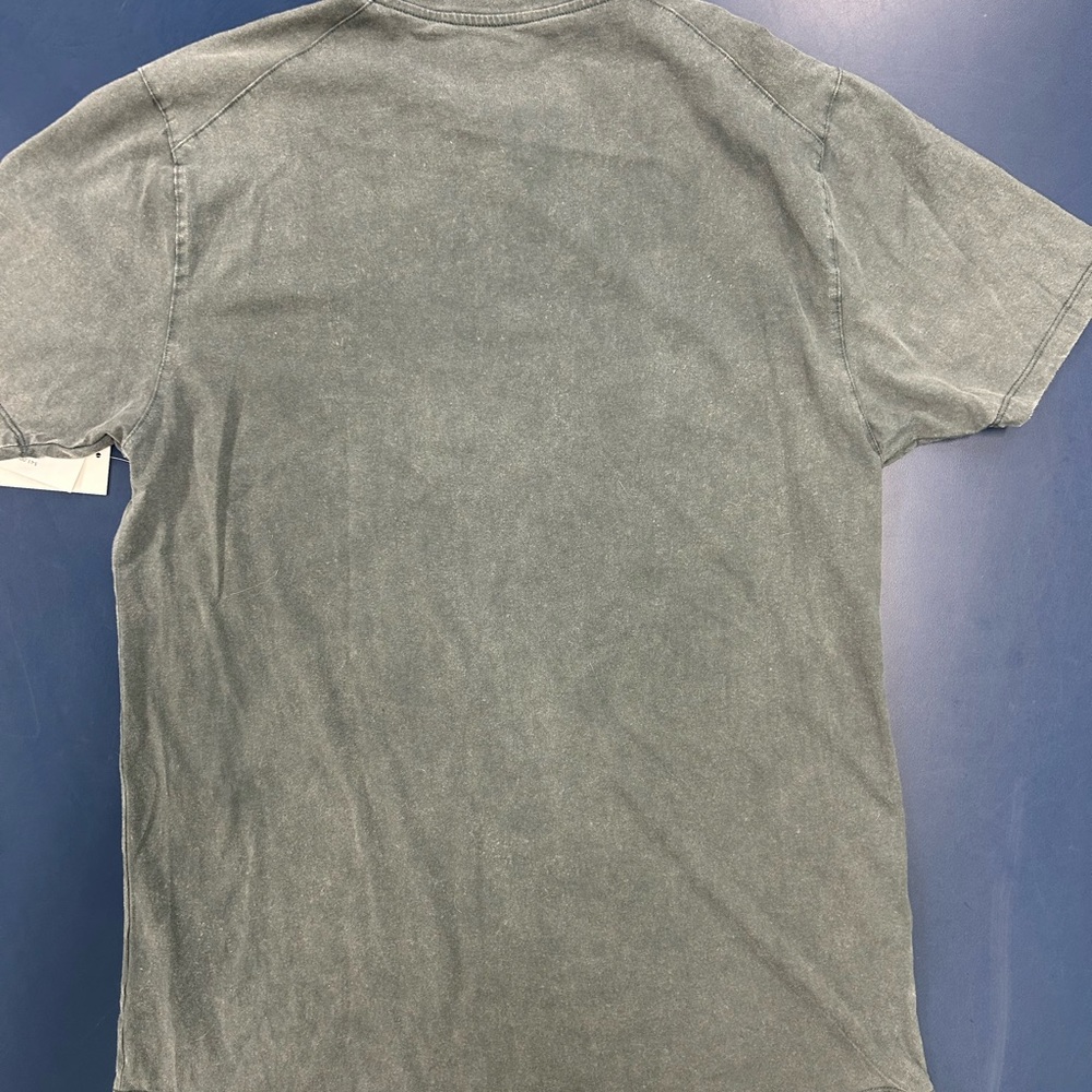 Burn Boot Camp Vintage Wash Gray Oversized Unisex Large T-Shirt - Picture 2 of 2